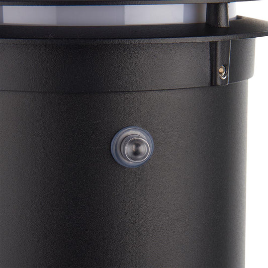 Louvre Photocell bollard 1M IP44 E27 Saxby