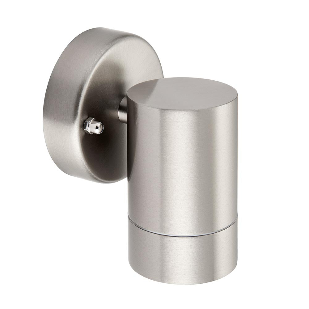 Palin 1lt wall IP44 7W Stainless Steel Saxby