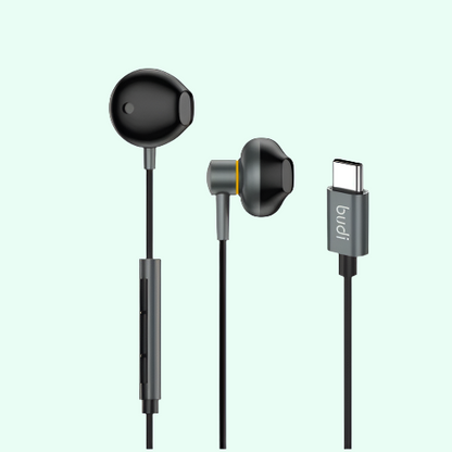 Budi USB C-Connector True Sound Headphones