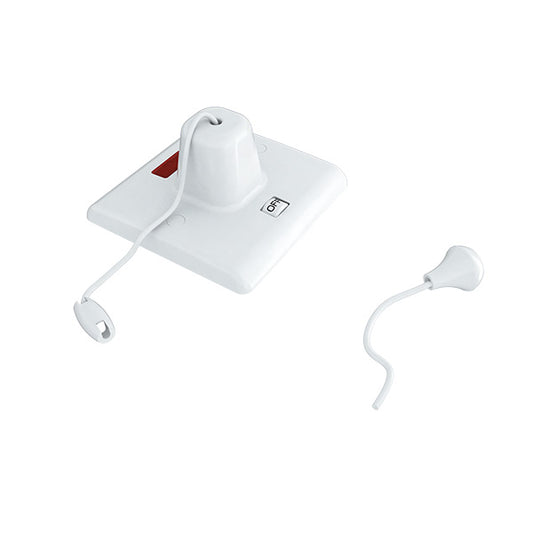 45A Pull Switch White Shower Pull Switch – VUEP858