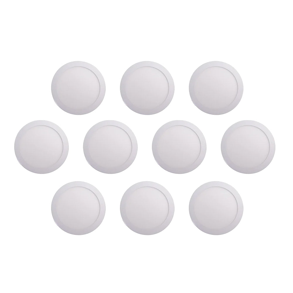 18W Recessed Round LED Downlight Mini Panel 220mm Diameter, 205mm Hole Size, CE Driver, 20000 Hours Long Life, 2 Years Warranty | Single Pack - 4000K