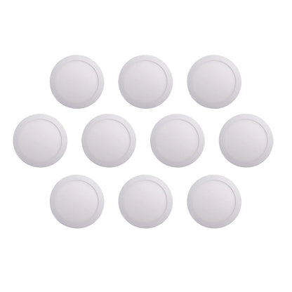 18W Recessed Round LED Downlight Mini Panel 220mm Diameter, 205mm Hole Size, CE Driver, 20000 Hours Long Life, 2 Years Warranty | Single Pack - 4000K