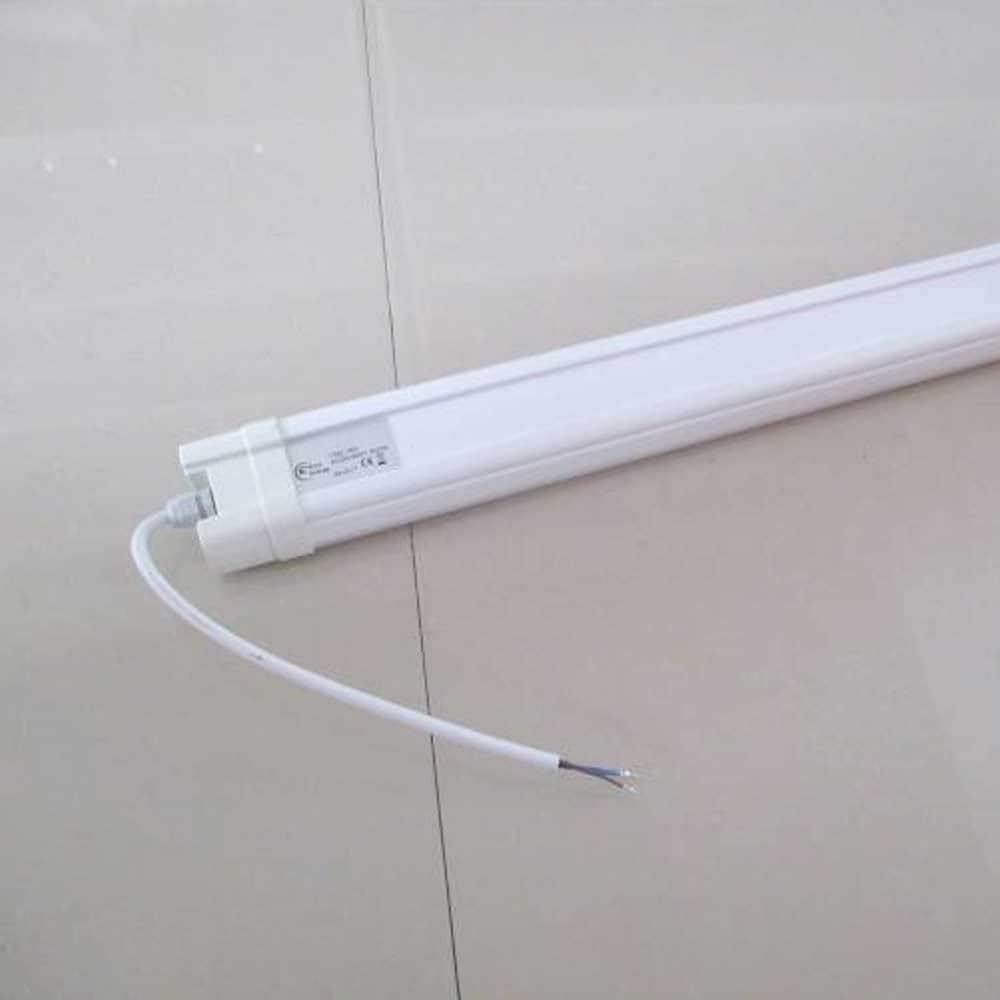 Pack of 2 18W LED Triproof Batten Tube Lights, 60cms, 4000K, IP65 Waterproof, No UV and IR Radiation, Super Bright Tube Light for Kitchen, Living Room, Bathroom, Office, etc.