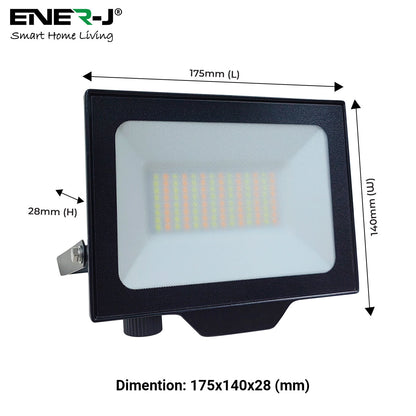 50W LED Floodlights With CCT Switchable & PIR ready (not included), 4500 Lm, IP65, 3 Years Warranty