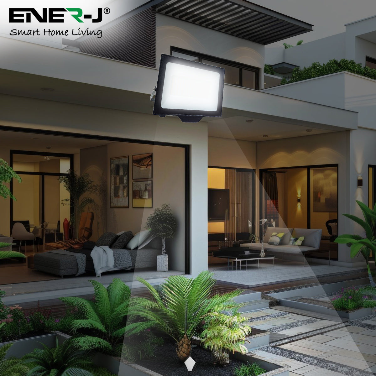 100W LED Floodlights With CCT Switchable & PIR ready (not included), 9000 Lm, IP65, 3 Years Warranty