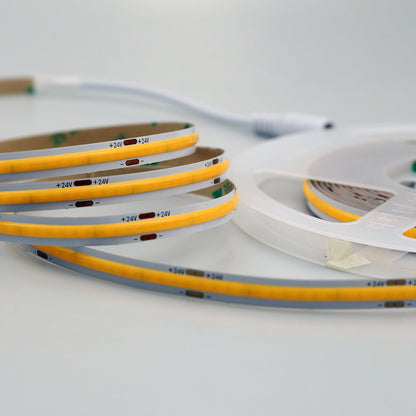 5 Meter 24V LED COB Strip, 4000K IP20 (Power Supply Not Included)