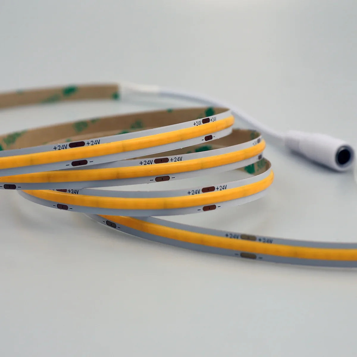 24V COB LED Strip Lights with 480 LEDs/M, 10W/M, 800lm/M, CRI 90-92, Red Colour