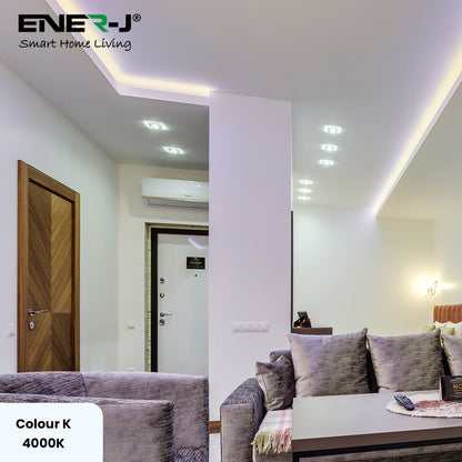 24V COB LED Strip Lights with 480 LEDs/M, 10W/M, 1020lm/M, CRI 90-92, 30m Roll, 4000K, IP20