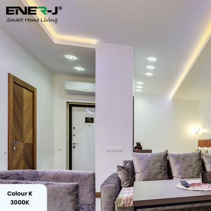 24V COB LED Strip Lights with 480 LEDs/M, 10W/M, 1020lm/M, CRI 90-92, 30m Roll, 3000K, IP20