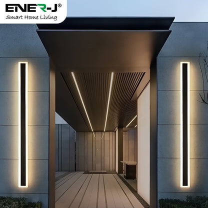 Ener-J 120cm Outdoor LED Wall Light – 60W CCT Tunable & Dimmable – IP65