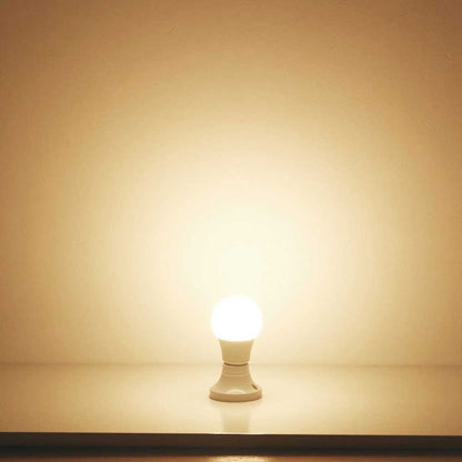 Pack of 10 units, A60 E27 LED Light Bulb, Edison Screw (ES) 10W A60, Equivalent to 100W, 806 Lumens Non-Dimmable - 3000K