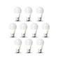 Pack of 10 units, A60 B22 LED Light Bulb, Bayonet Cap (BC) 12W A60, Equivalent to 100W, Ultra Bright 960 Lumens Non-Dimmable - 4000K