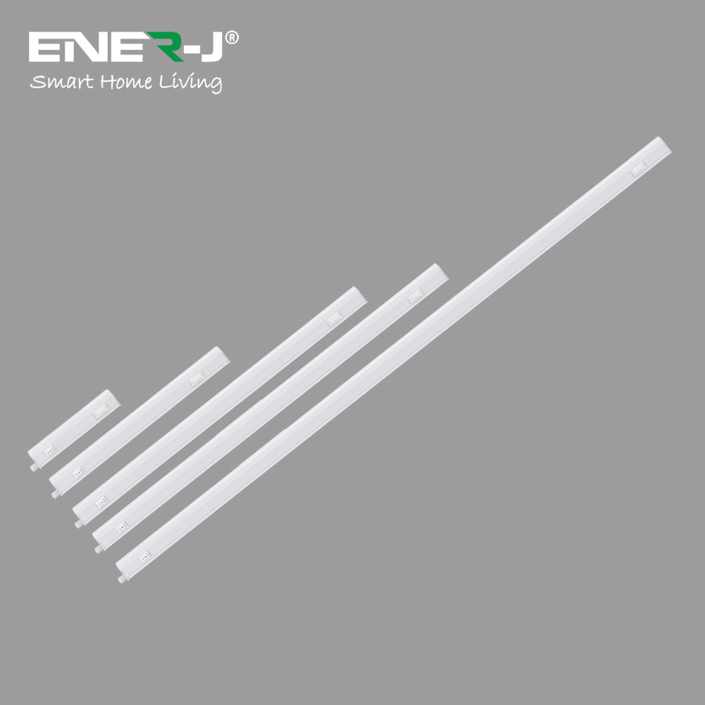 4W LED T5 Batten Light, 30cms, 100 Lm/W, With on/off switch, CCT Switchable, 50cms cable, 3 Years warranty Pack of 2