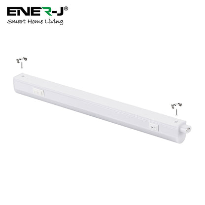 8W LED T5 Batten Light, 60cms, 100 Lm/W, With on/off switch, CCT Switchable, 50cms cable, 3 Years warranty Pack of 2