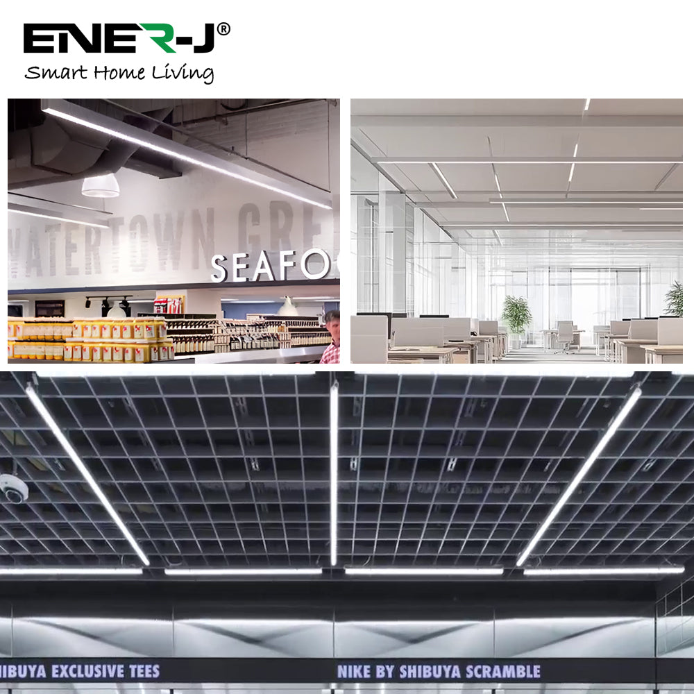 LED Linkable Trunking Linear Lights (Supermarket lights), 60W 1.5M, 140LM/WCCT selectable