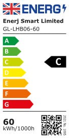 LED Linkable Trunking Linear Lights (Supermarket lights), 60W 1.5M, 140LM/WCCT selectable