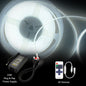 ENER-J Plug and Play 24V Dotless COB LED Strip Kit‚ 5m 480 LEDs/m + Dimming Controller & Remote + UK Plug, 6500K