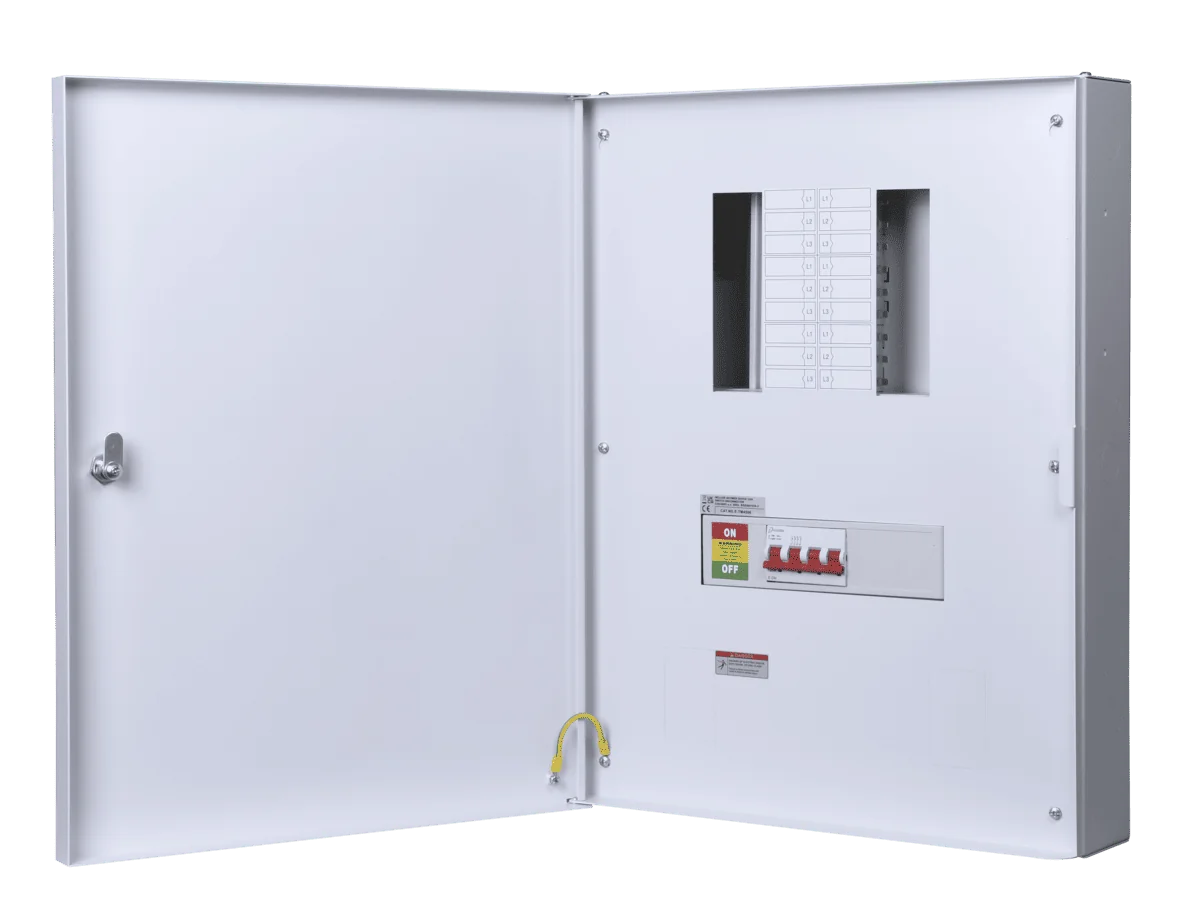 Danson 6 Ways 3P+N B Type Metal Distribution Board With 125A Main Switch Incomer