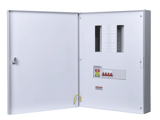 Danson 6 Ways 3P+N B Type Metal Distribution Board With 125A Main Switch Incomer