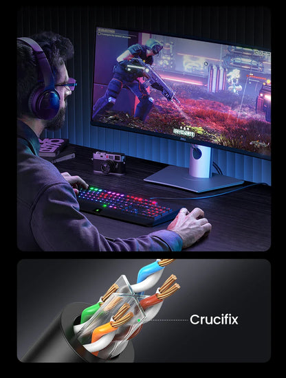 Ugreen Cat6 Ggabit Ethernet Cable up to 1000 MBps