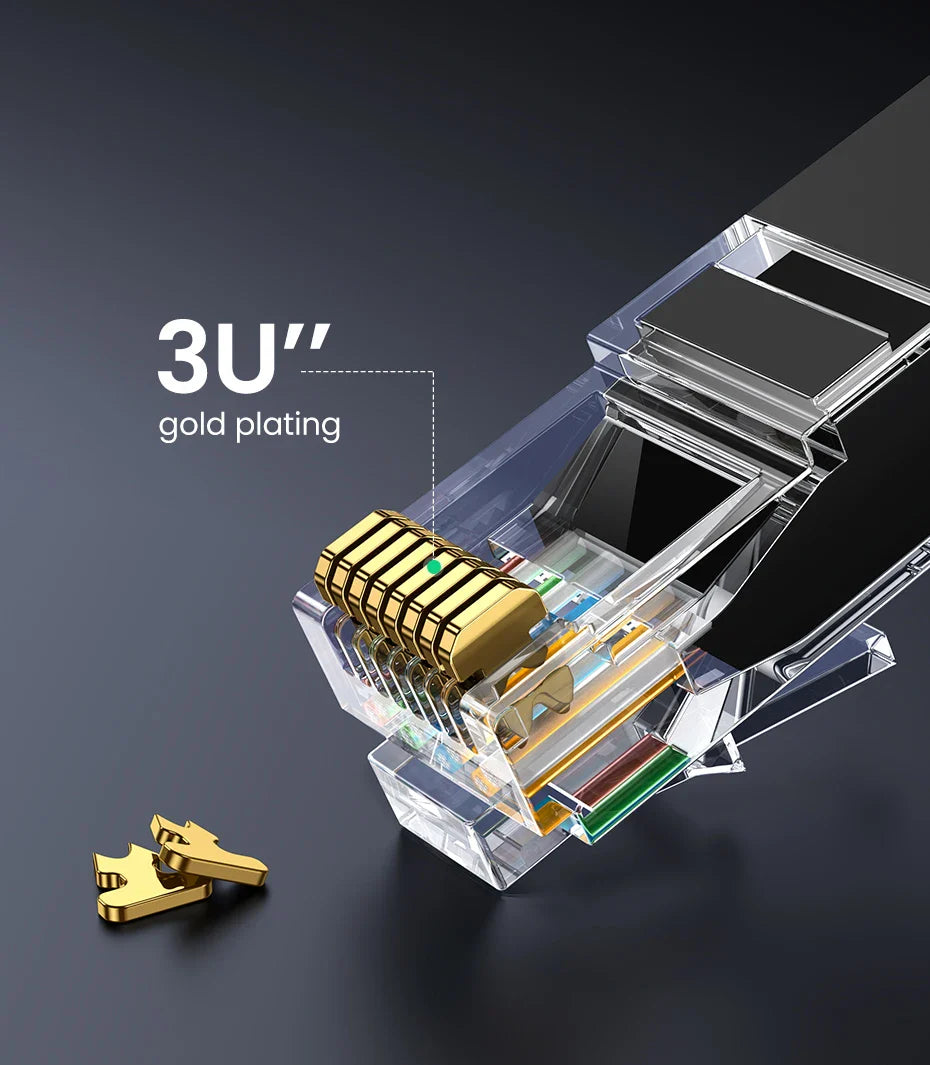 Ugreen Cat6 Ggabit Ethernet Cable up to 1000 MBps