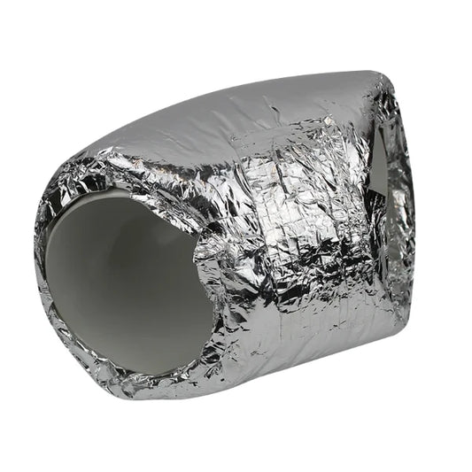 125mm Insulated PVC Round Pipe 45 Degree Bend Jacket 406878