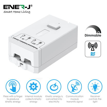 On/off & Dimmable RF (No Wi-Fi) Wireless Receiver, Max 100W Pro Series