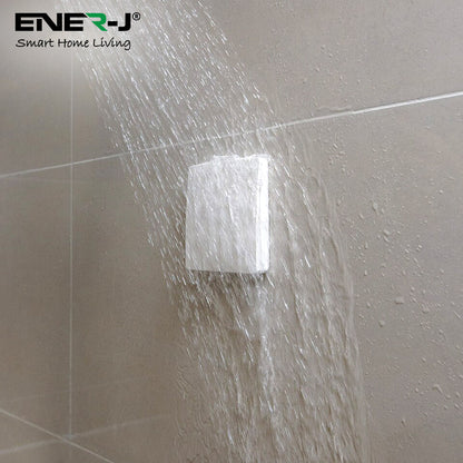 3 Gang Wireless Kinetic Switch Silver Body, IP55 - ECO Series