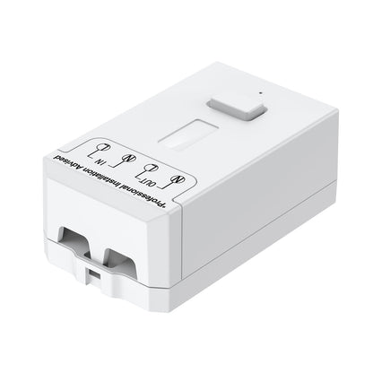 Wireless Kinetic 3 Gang Switch ECO SERIES (Silver body) with 3 Non Dimmable 5A RF Receivers. No Wiring, No Batteries, No Drilling Holes