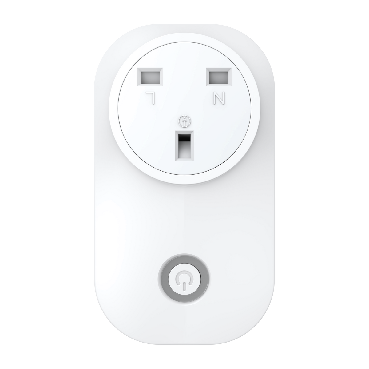 13A Wireless Plug Adapter + 1 Gang Switch Eco Series, White Body, Wireless Turn On/Off any appliance