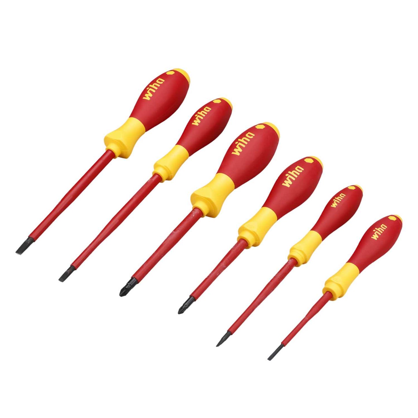 Wiha Screwdriver Set Soft Finish 6 Pieces