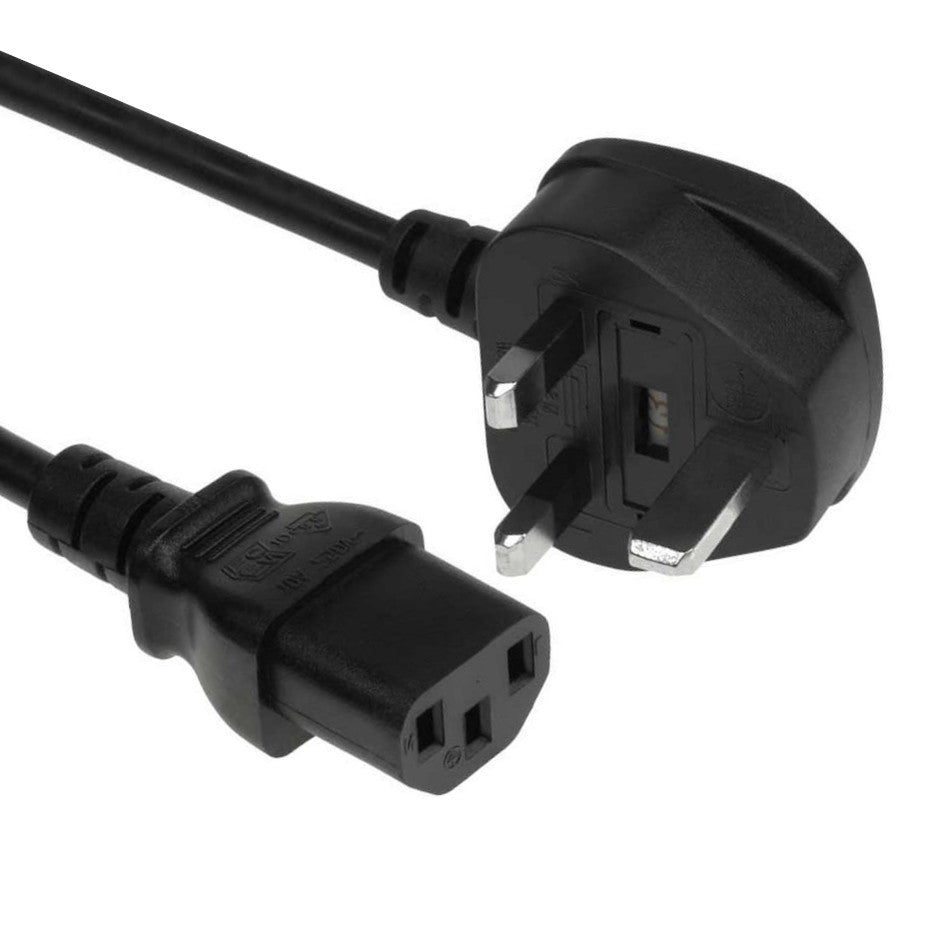 The Electronics Hub UK Plug to C13 Mains Lead