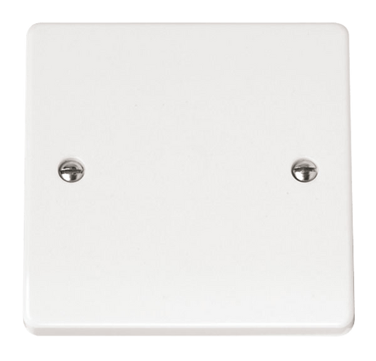 Click 1 Gang Blank Plate CMA060