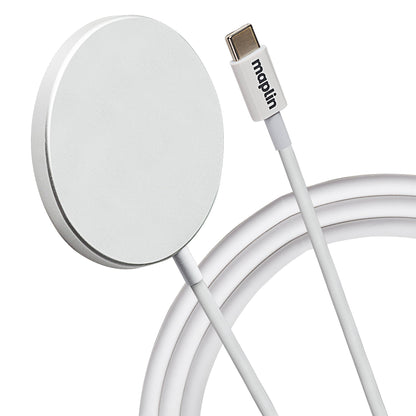 Maplin Magnetic USB-C 15W Wireless Charger