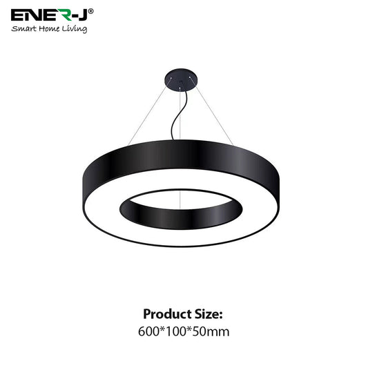 24W Hollow Round Pendant Light, Size: Diameter 60 cms, Lampshade height 5 cms