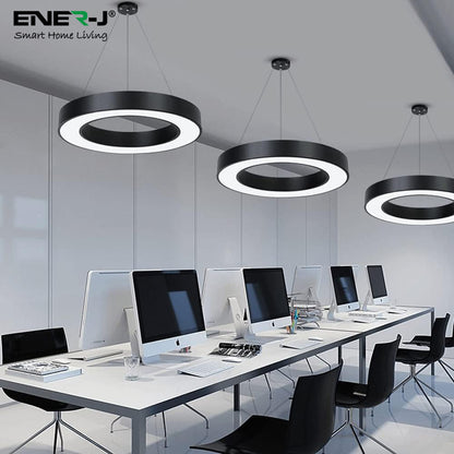 24W Hollow Round Pendant Light, Size: Diameter 60 cms, Lampshade height 5 cms