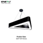 36W Hollow Triangle Pendant Light, Size: Diameter 80 cms, Lampshade height 5 cms