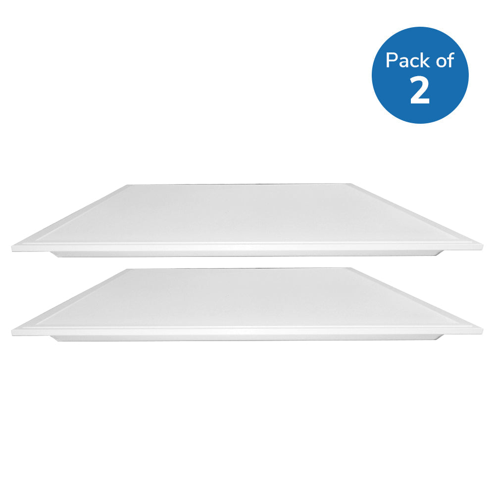 Backlit LED Panel 40W, 60x60cms, TPA Diffuser, Premium Range, Surface Mounting Frames, 4000 Lumens 4000K | Pack of 2