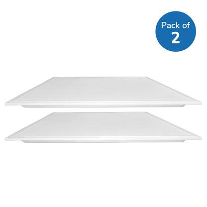 Backlit LED Panel 40W, 60x60cms, TPA Diffuser, Premium Range, Surface Mounting Frames, 4000 Lumens 4000K | Pack of 2