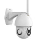 ENERJ Smart WiFi Outdoor Dome IP Camera, 2K 3MP Pan-Tilt Security Camera with Night Vision, Motion Detection, Two-Way Audio, Alexa/Google Home Compatible