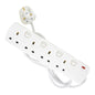 Mercury 4 Gang Switched Mains Extension Lead 2 Metre