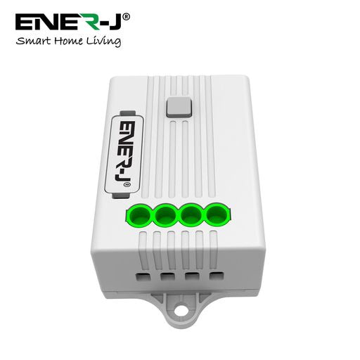 2 Gang Wireless Kinetic Switch, (Silver Finish) + 2 x  500W RF Receiver