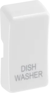 BG RRDWW Nexus Grid White 'DISH WASHER' Rocker