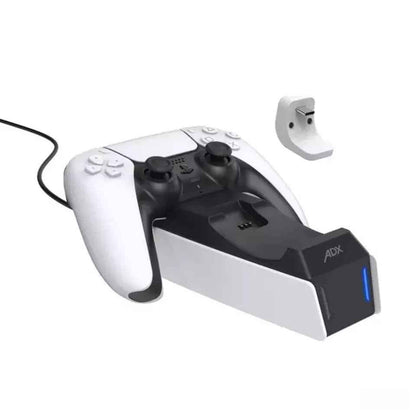PS5 Dual Controller Charging Station For Dual Sense Controllers White Black