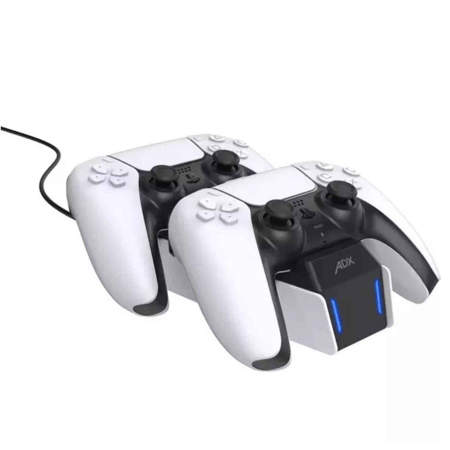 PS5 Dual Controller Charging Station For Dual Sense Controllers White Black