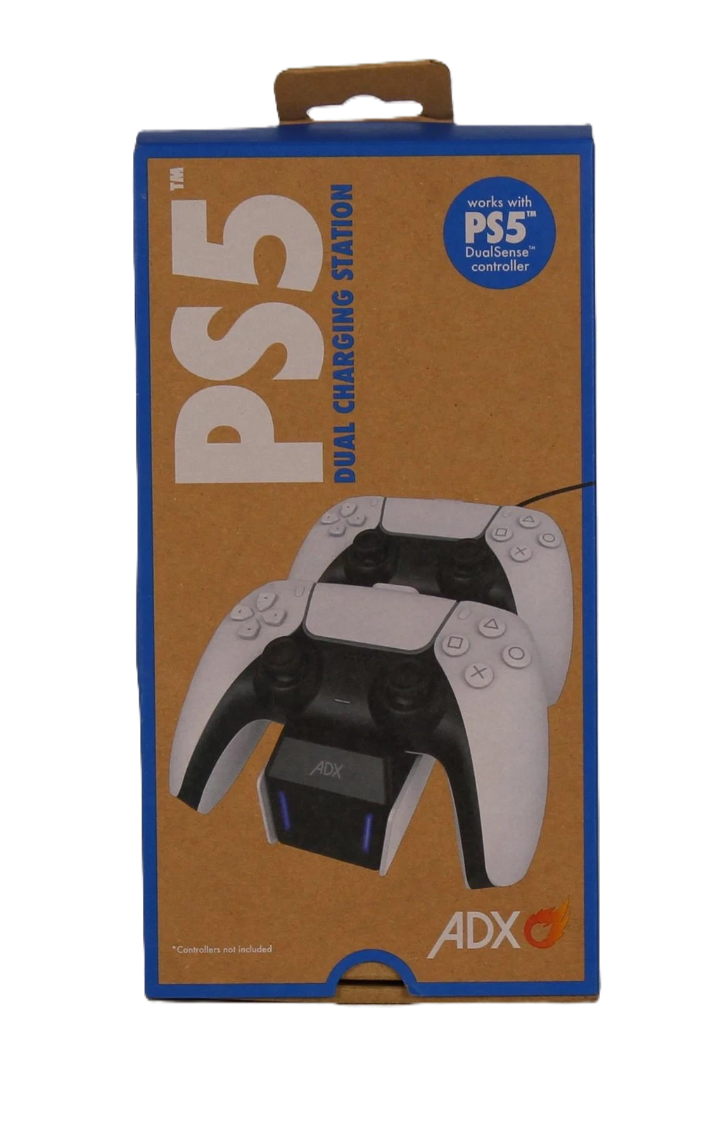 PS5 Dual Controller Charging Station For Dual Sense Controllers White Black
