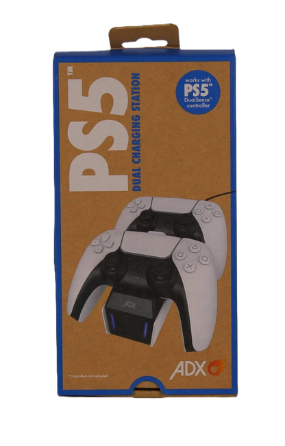 PS5 Dual Controller Charging Station For Dual Sense Controllers White Black
