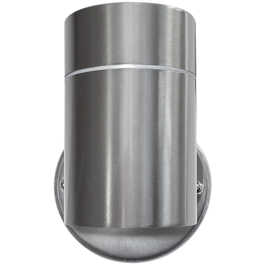 Eterna Single Stainless Steel Spotlight. SSWLSING - 35W stainless steel single up or down wall light