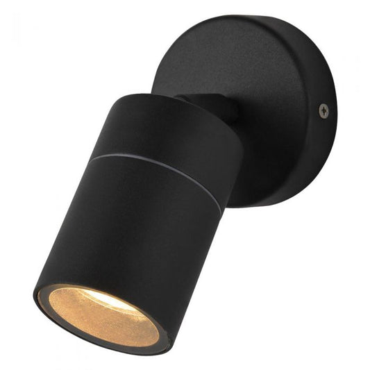 Adjustable Single Spot Light Black