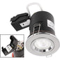 VUEP Fire Rated GU10 Downlight Mains White / Stainless Satin Nickel / Polished Shiny Chrome